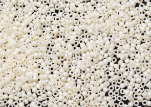 Бисер Япония круглый 15/0 10 г 0762 скорлупа матовый, непрозрачный пастель