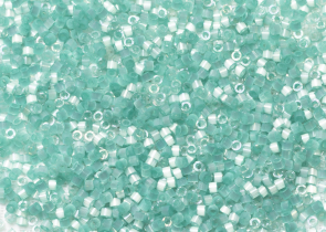 Бисер Япония MIYUKI Delica цилиндрический 11/0 5г DB-1812 светло-окрашенный шелковый атлас цвета морской волны